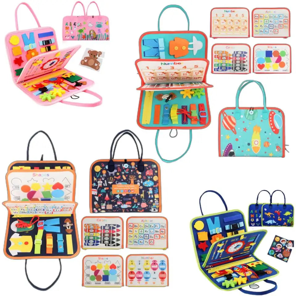 CalmiBook Interaktywna Książeczka Filcowa