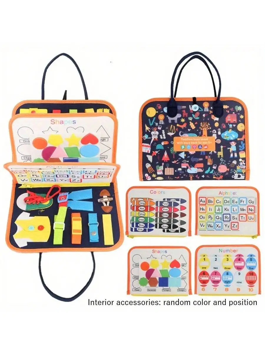 CalmiBook Zabawka Edukacyjna dla Dzieci 2-6 lat