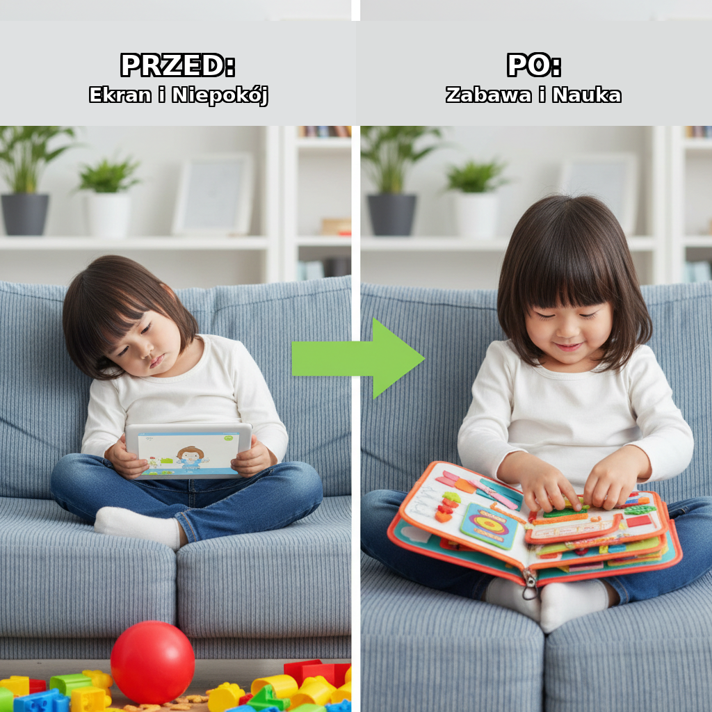 CalmiBook - PRZED i PO - Porównanie