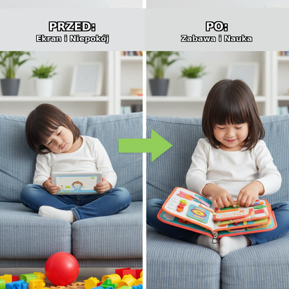 CalmiBook - PRZED i PO - Porównanie